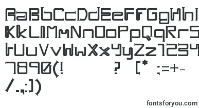  One Way font
